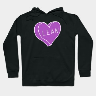 Lean Purple Heart Hoodie